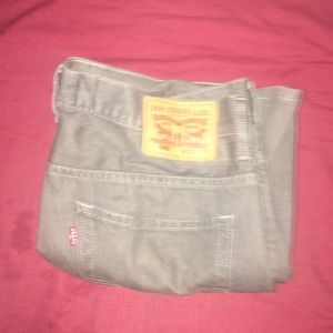Levi’s Strauss Jeans Gray 32/34 in